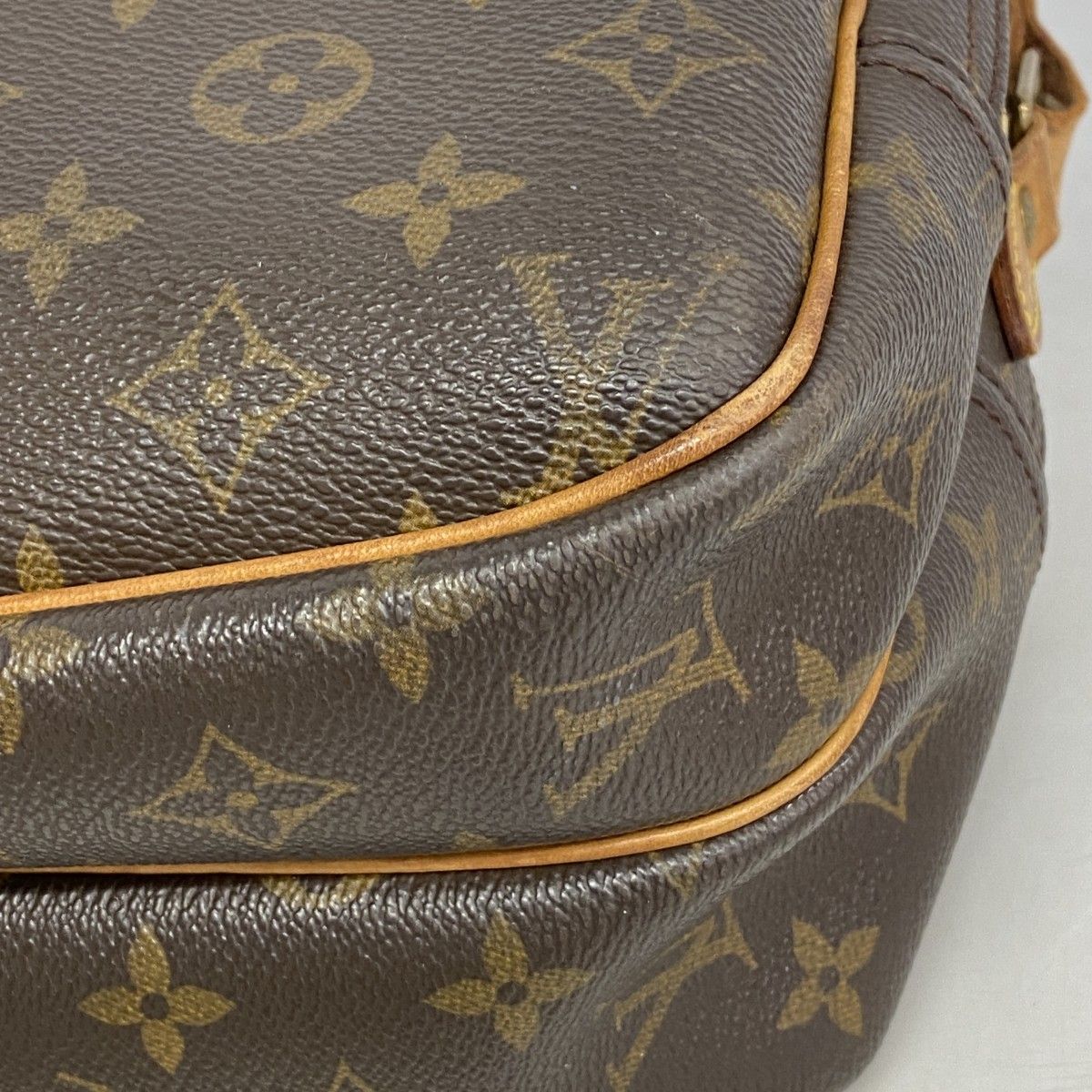 Louis Vuitton Shoulder Bag Monogram Reporter PM Brown — view 6