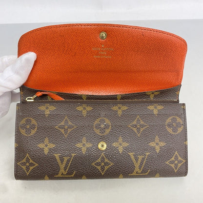 Louis Vuitton Wallet Monogram Portefeuille Emily Brown Sunrise — view 8