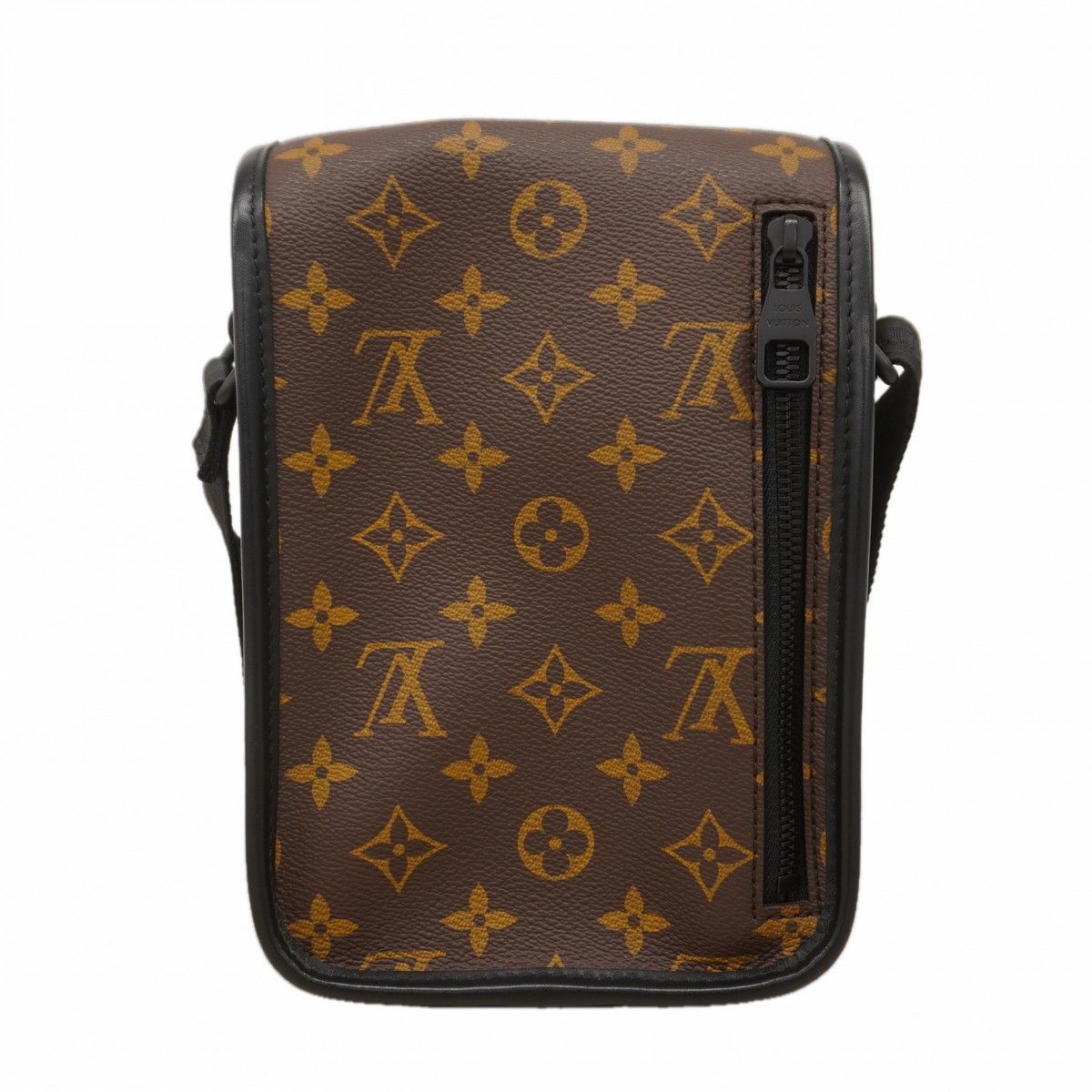 Louis Vuitton Shoulder Bag Monogram Macassar Arch Messenger Brown Black — view 9