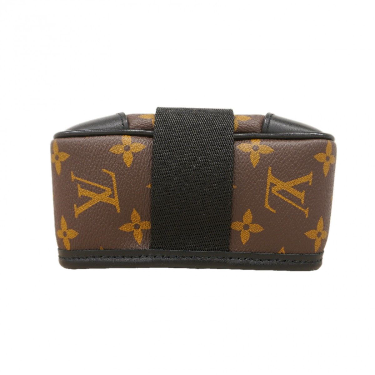 Louis Vuitton Shoulder Bag Monogram Macassar Arch Messenger Brown Black — view 3