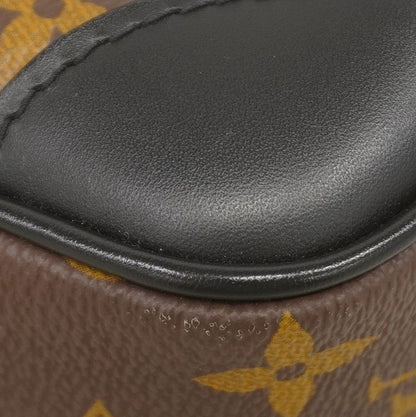 Louis Vuitton Shoulder Bag Monogram Macassar Arch Messenger Brown Black — view 7