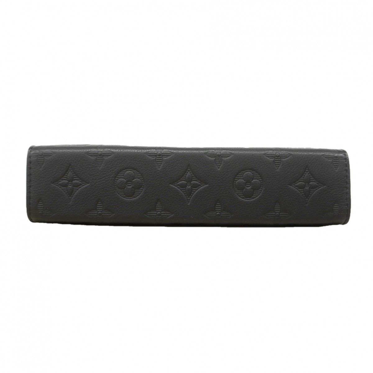 Louis Vuitton Shoulder Bag Monogram Shadow Gaston Wearable Wallet Black — view 3