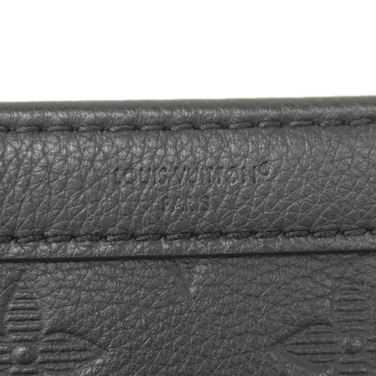 Louis Vuitton Shoulder Bag Monogram Shadow Gaston Wearable Wallet Black — view 5