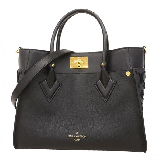 Louis Vuitton Handbag on My Side MM Noir 2-Way