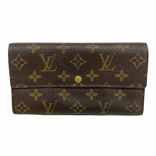 Louis Vuitton Wallet Monogram Pochette Porte-Monnaie Cles Brown