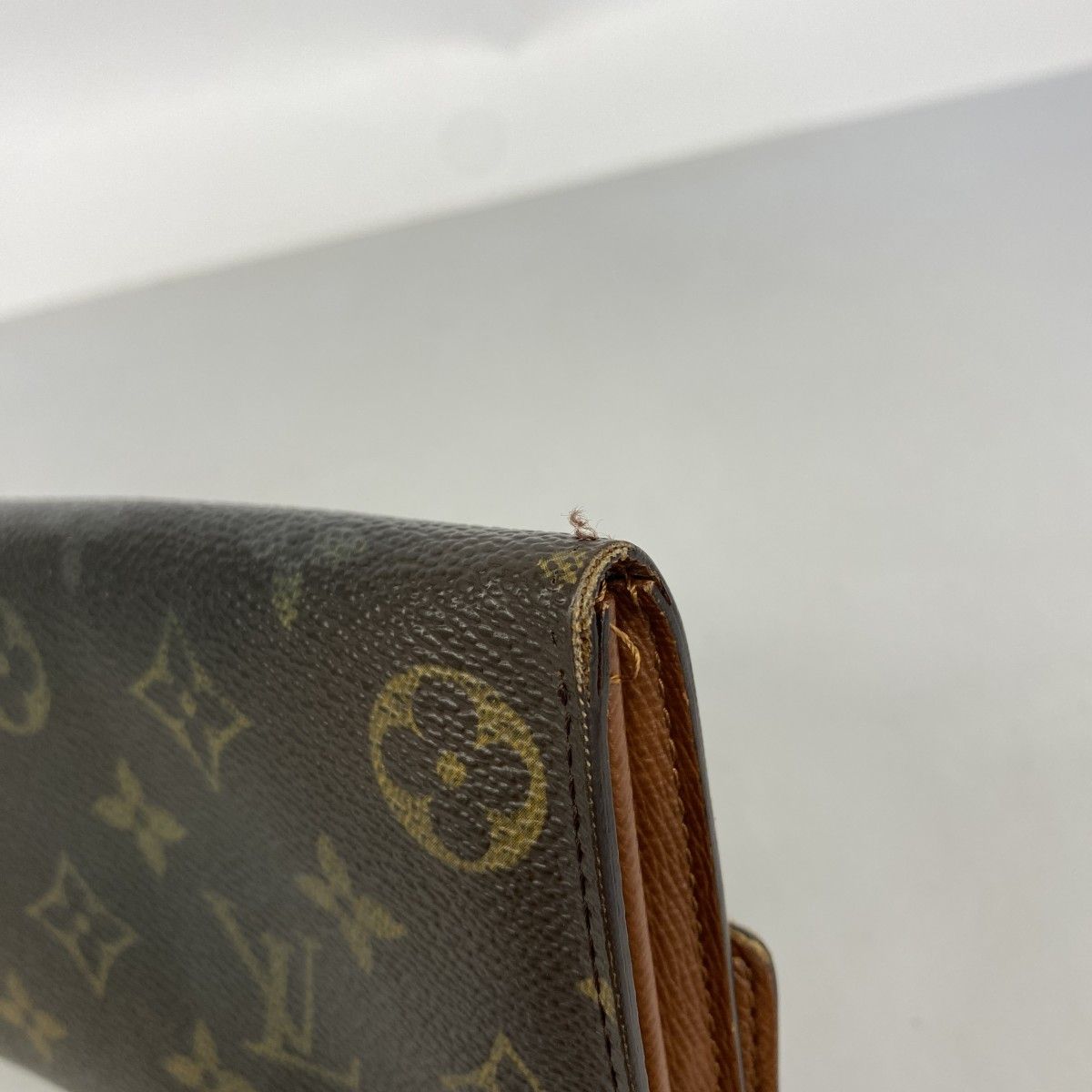Louis Vuitton Wallet Monogram Pochette Porte-Monnaie Cles Brown — view 7