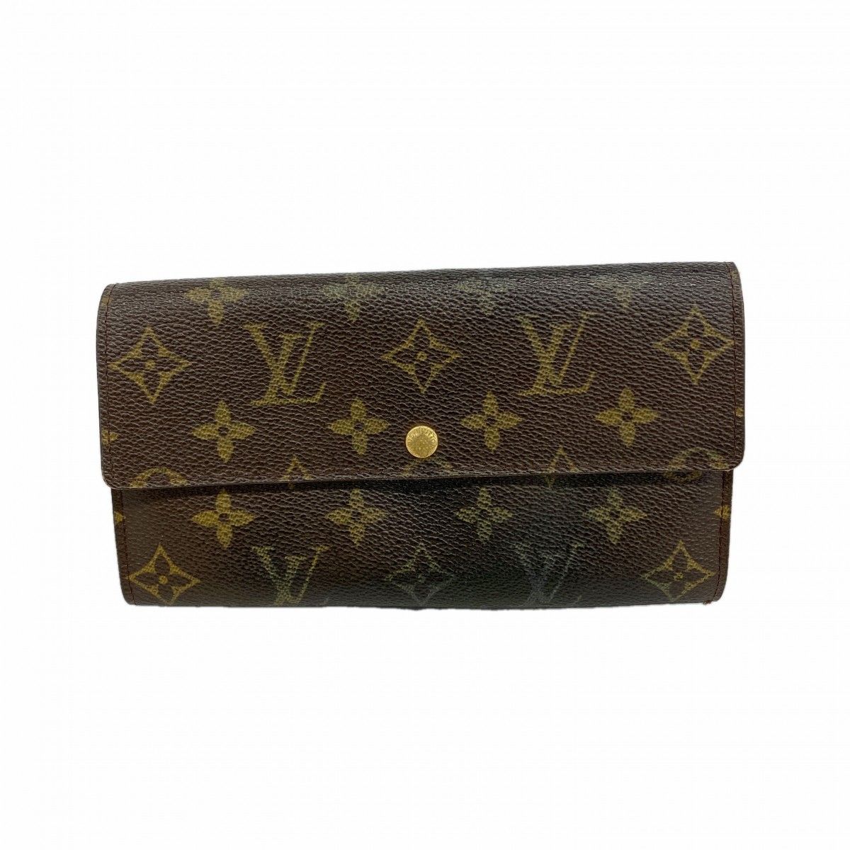 Louis Vuitton Wallet Monogram Pochette Porte-Monnaie Cles Brown