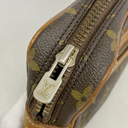 Louis Vuitton Clutch Monogram Marly Dragonne GM Brown — view 9