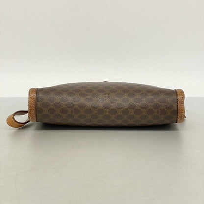 Celine Clutch Macadam Brown Gold — view 3