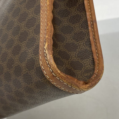 Celine Clutch Macadam Brown Gold — view 6