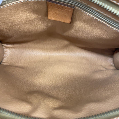 Celine Clutch Macadam Brown Gold — view 4