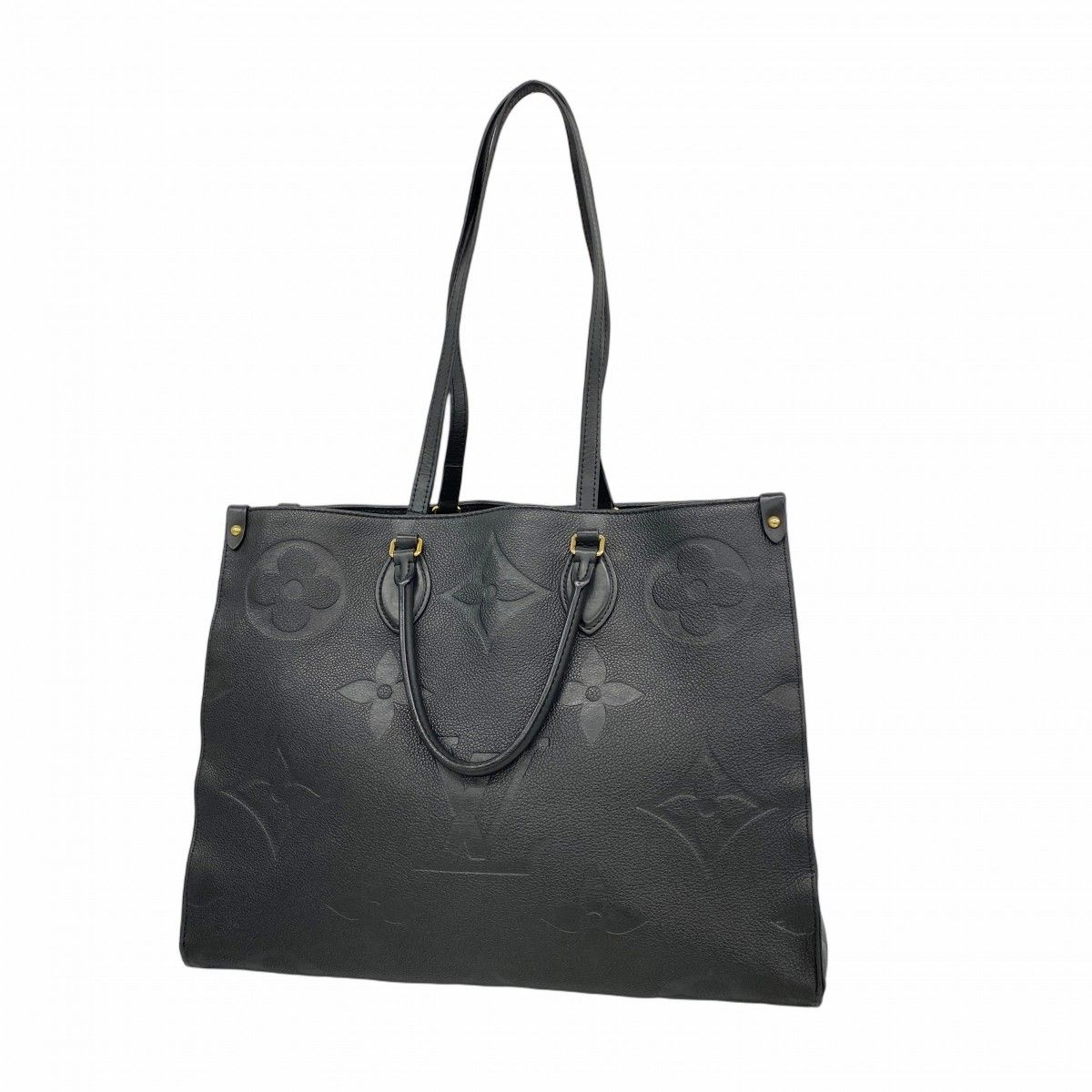Louis Vuitton Tote Monogram Empreinte On The Go GM Noir 2-Way