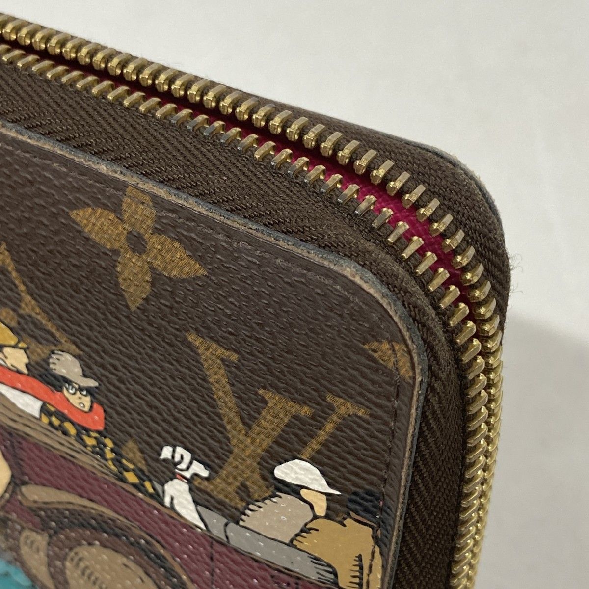Louis Vuitton Wallet Monogram Ivasion Zippy Brown — view 6