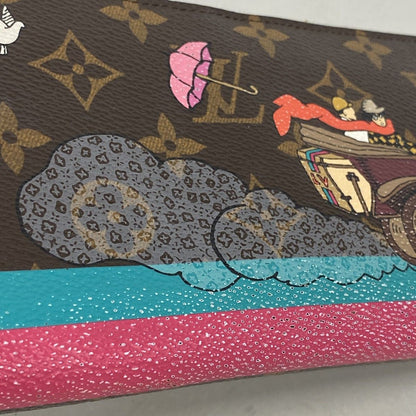 Louis Vuitton Wallet Monogram Ivasion Zippy Brown — view 8