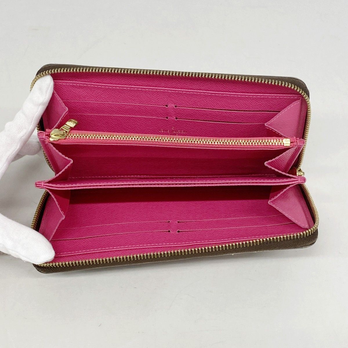 Louis Vuitton Wallet Monogram Ivasion Zippy Brown — view 3
