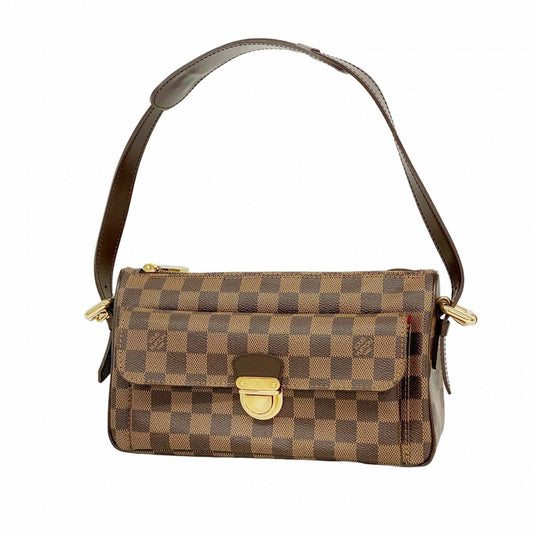 Louis Vuitton Shoulder Bag Damier Ravello GM Ebene
