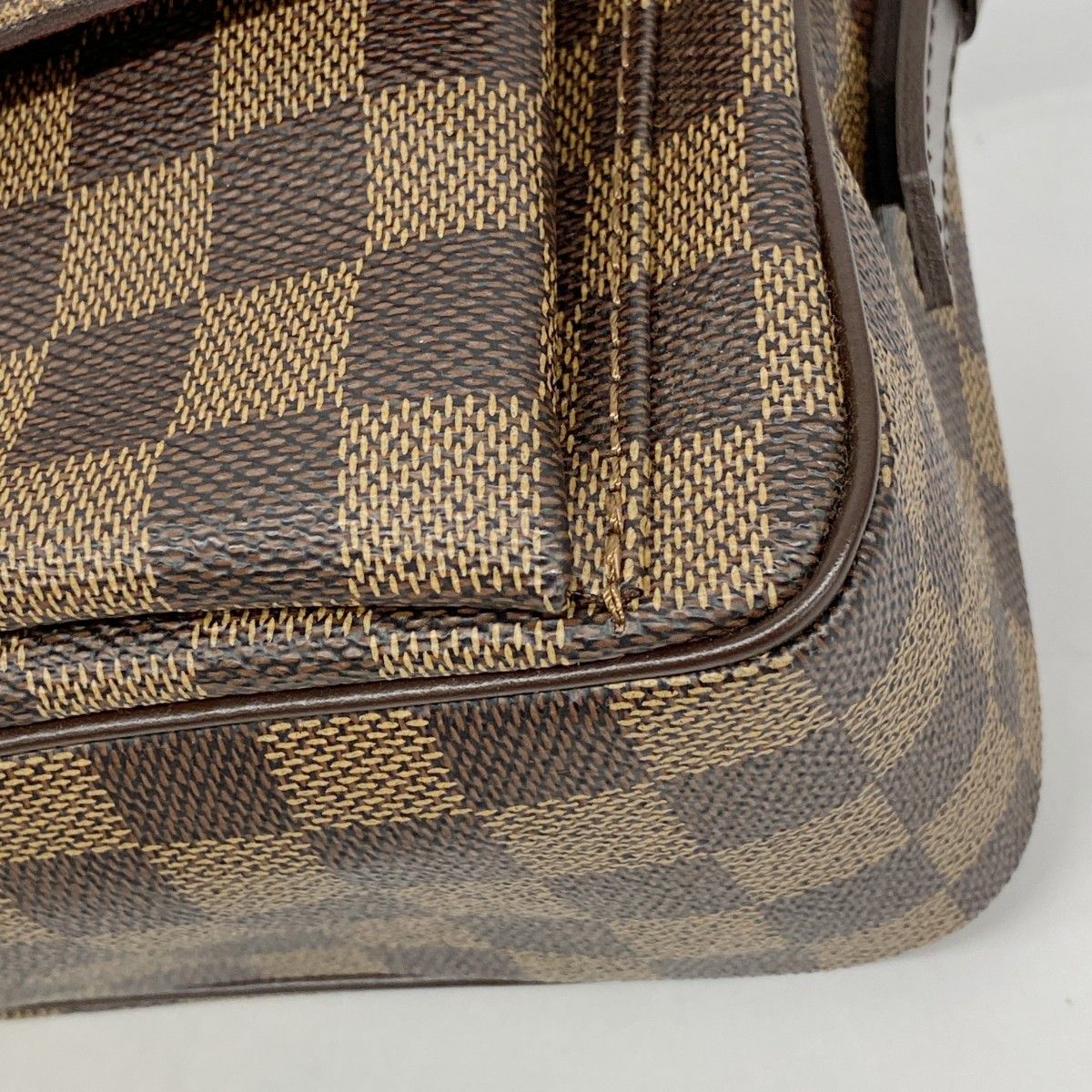 Louis Vuitton Shoulder Bag Damier Ravello GM Ebene — view 6