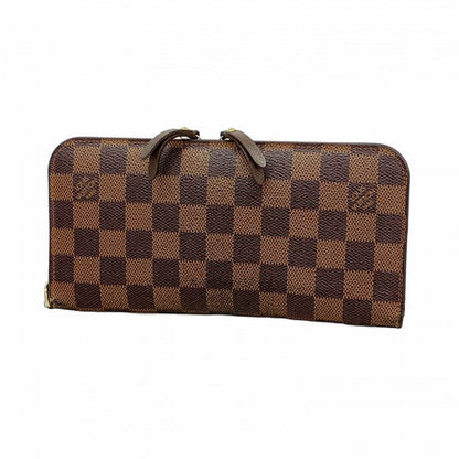 Louis Vuitton Wallet Damier Portefeuille Insolite Ebene