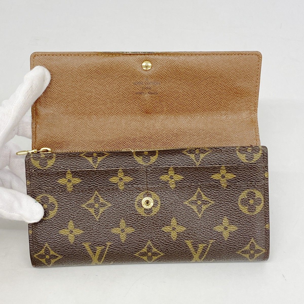 Louis Vuitton Wallet Monogram Portefeuille Sarah Brown — view 9