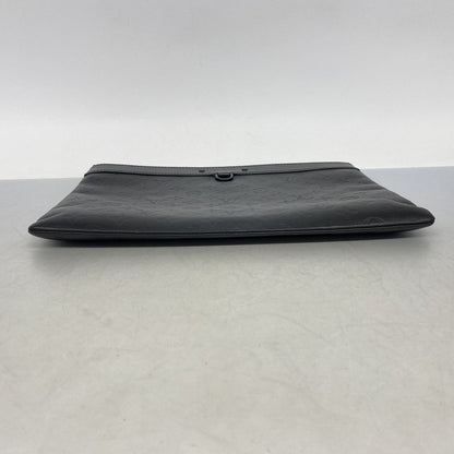 Louis Vuitton Clutch Monogram Shadow Pochette Discovery Black — view 3