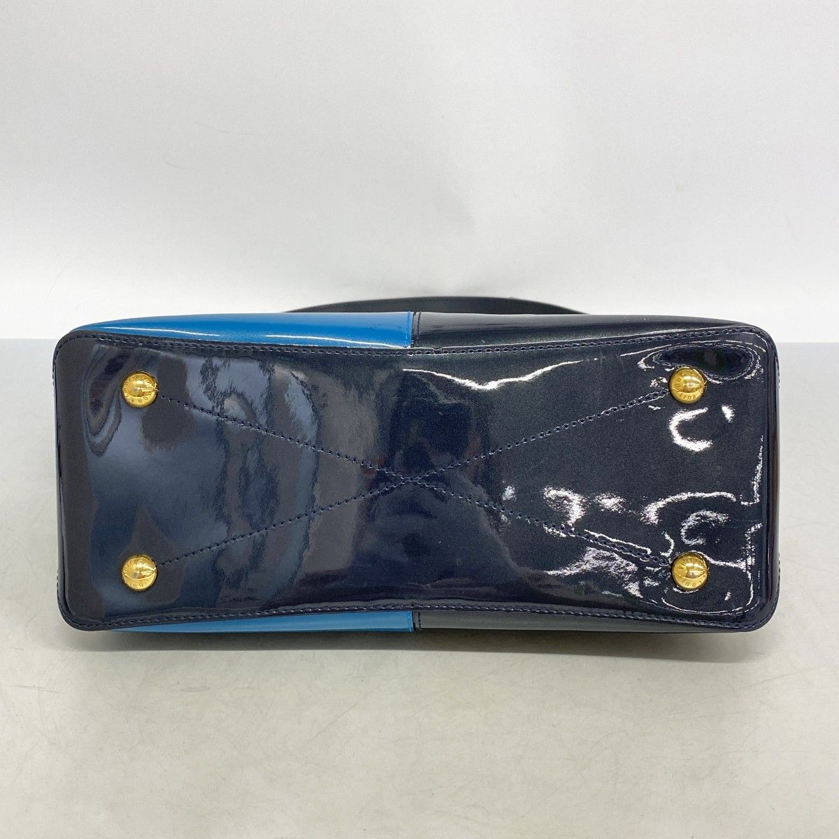Louis Vuitton Handbag Tote Miroir Blue Marine 2-Way — view 3