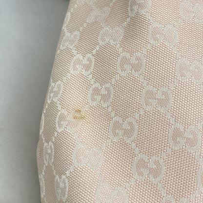 Gucci Tote GG Canvas Pink Champagne Gold — view 7