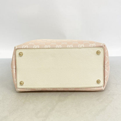 Gucci Tote GG Canvas Pink Champagne Gold — view 3