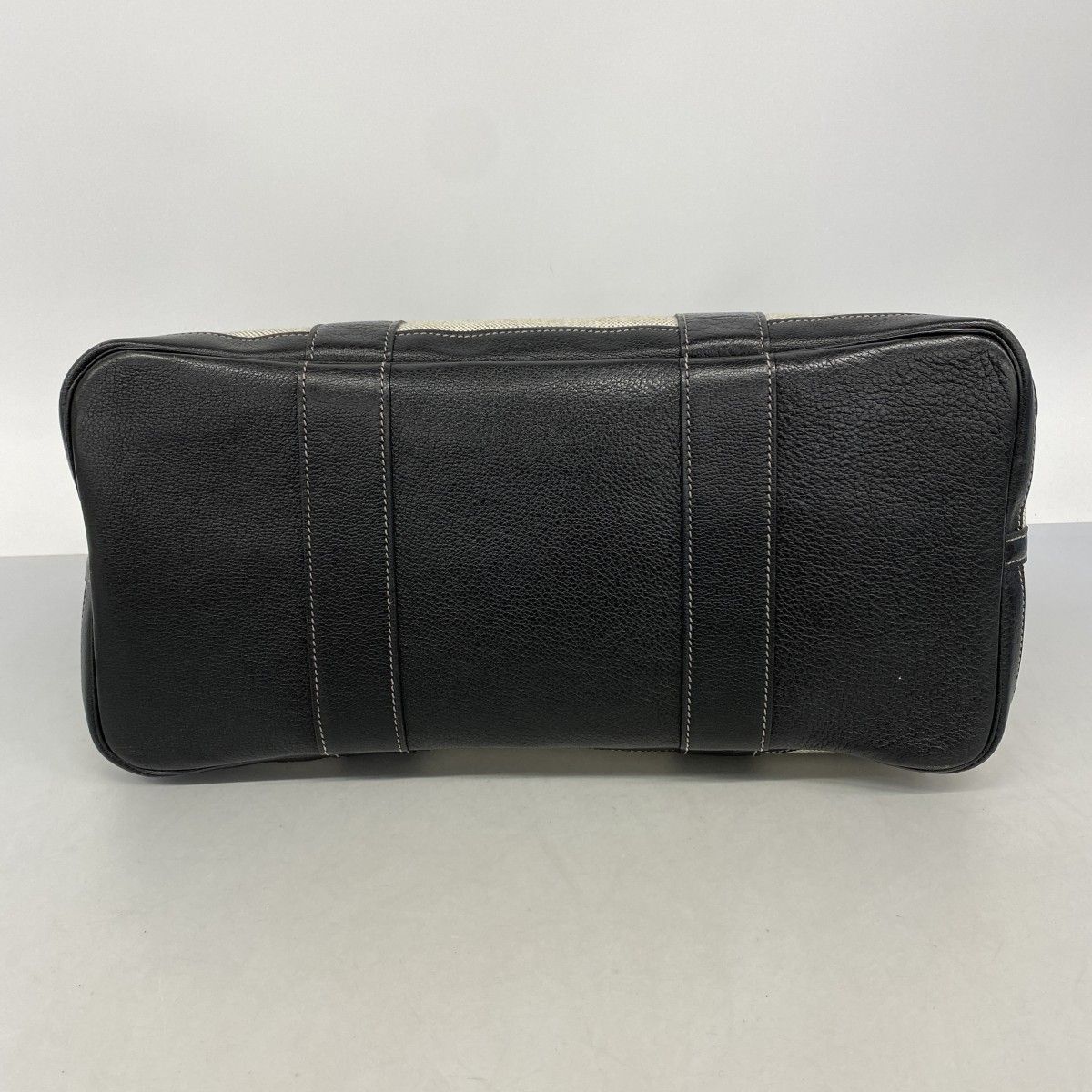 Hermes Tote Garden Party PM Toile Ash Black Beige Silver — view 3