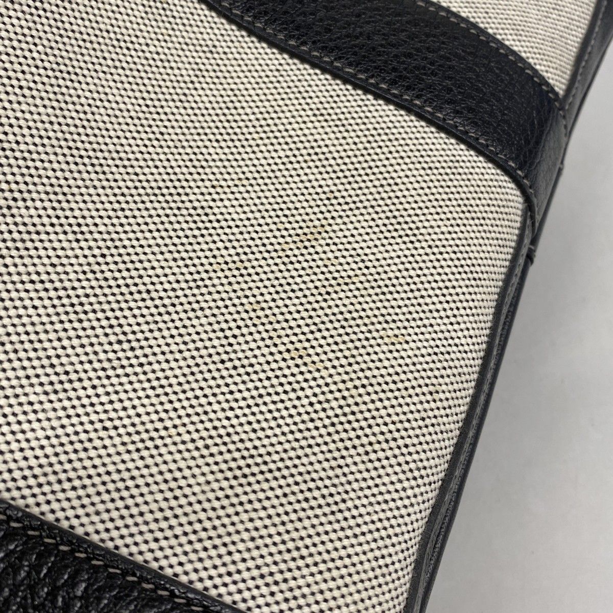 Hermes Tote Garden Party PM Toile Ash Black Beige Silver — view 7