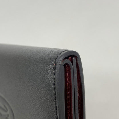 Cartier Card Case Must Leather Black Silver — view 5