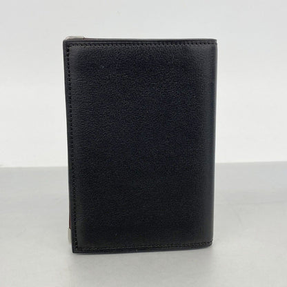 Cartier Card Case Must Leather Black Silver — view 7