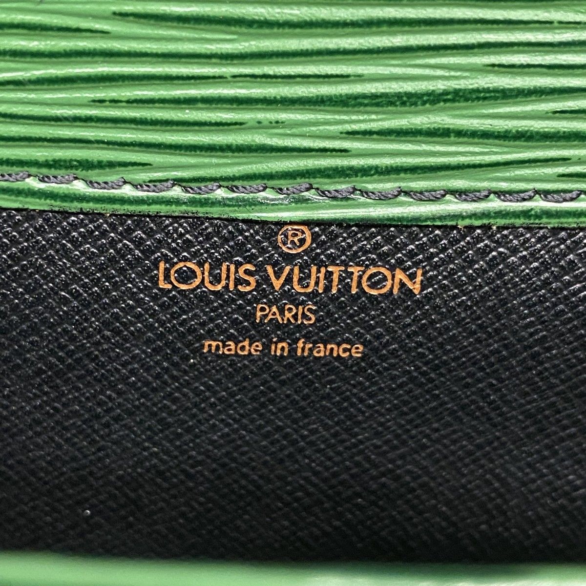 Louis Vuitton Shoulder Bag Epi Cartouchiere Borneo Green — view 5