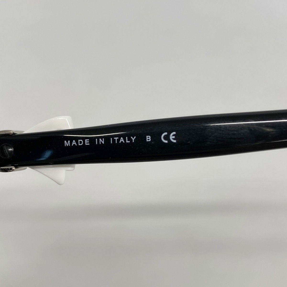 Chanel Sunglasses Acetate Black White Silver Eyewear — view 3
