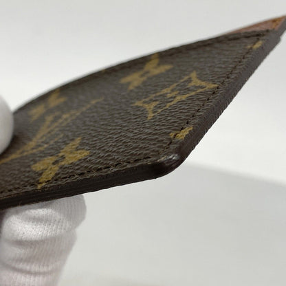 Louis Vuitton Card Case Monogram Holder Sample Brown — view 5