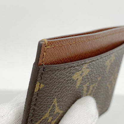 Louis Vuitton Card Case Monogram Holder Sample Brown — view 6