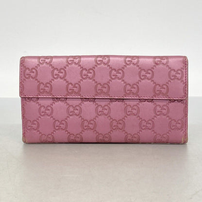 Gucci Wallet Guccissima Leather Pink Gold — view 8