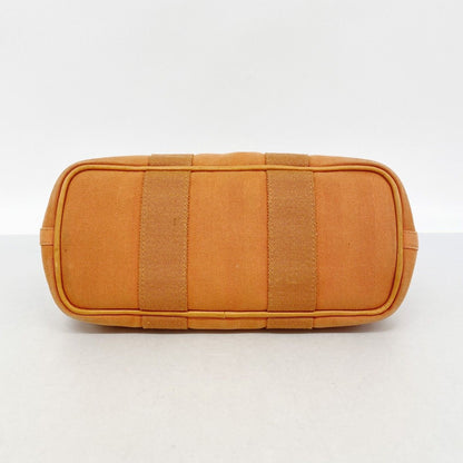 Hermes Handbag Valparaiso PM Toilet Blanc Orange Silver — view 3