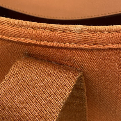 Hermes Handbag Valparaiso PM Toilet Blanc Orange Silver — view 7