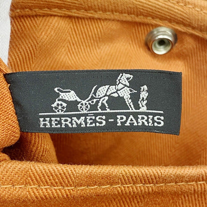 Hermes Handbag Valparaiso PM Toilet Blanc Orange Silver — view 5