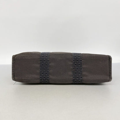 Hermes Tote Her Line MM Canvas Gray Silver — view 3