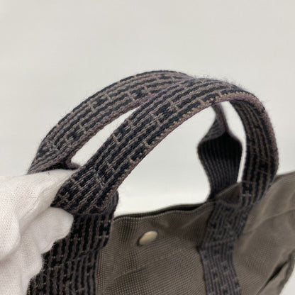 Hermes Tote Her Line MM Canvas Gray Silver — view 9