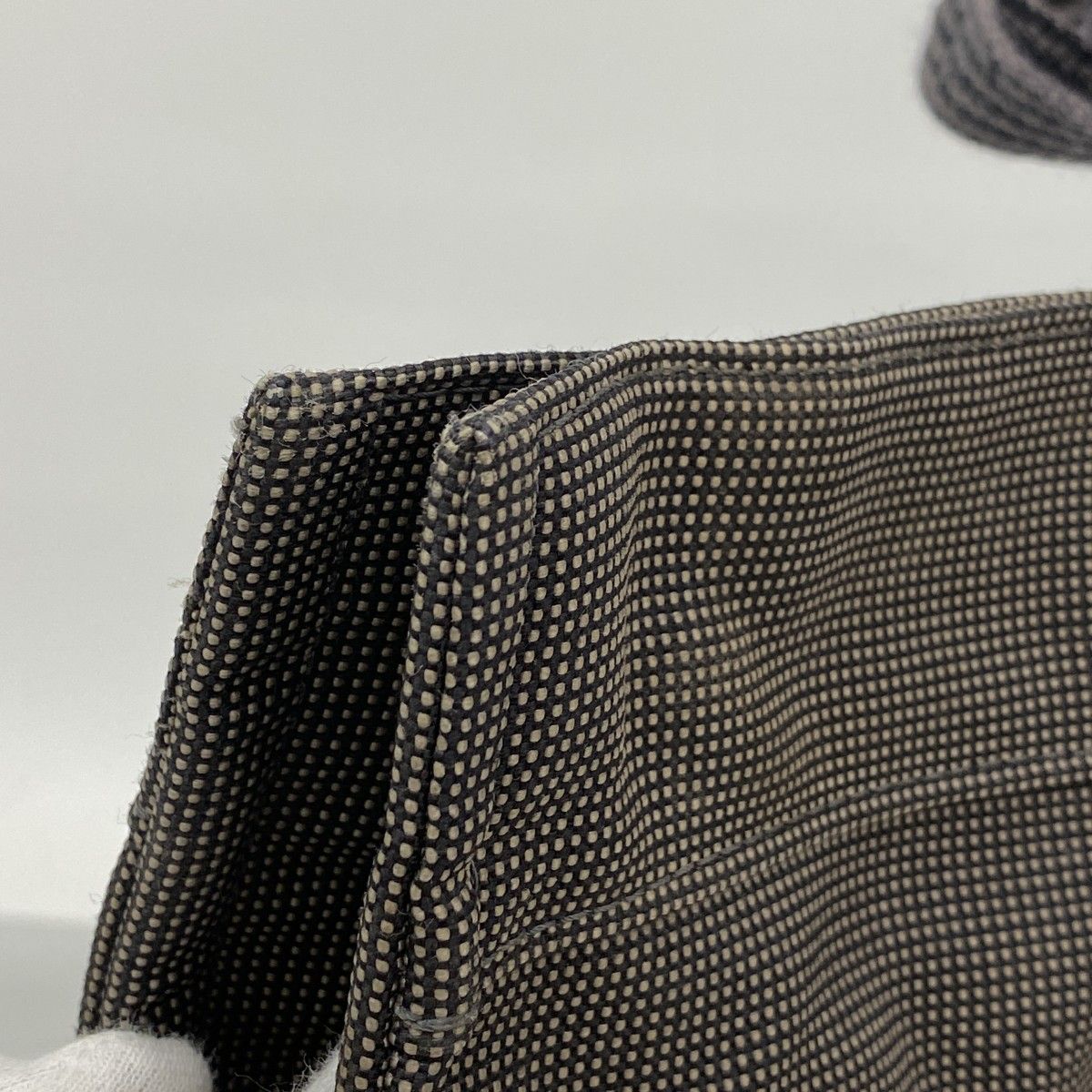 Hermes Tote Her Line MM Canvas Gray Silver — view 8