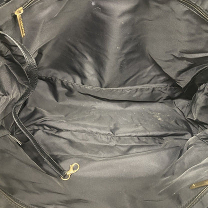 Chanel Tote New Travel Nylon Black Gold — view 4