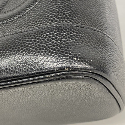 Chanel Vanity Bag Caviar Leather Black Gold — view 6