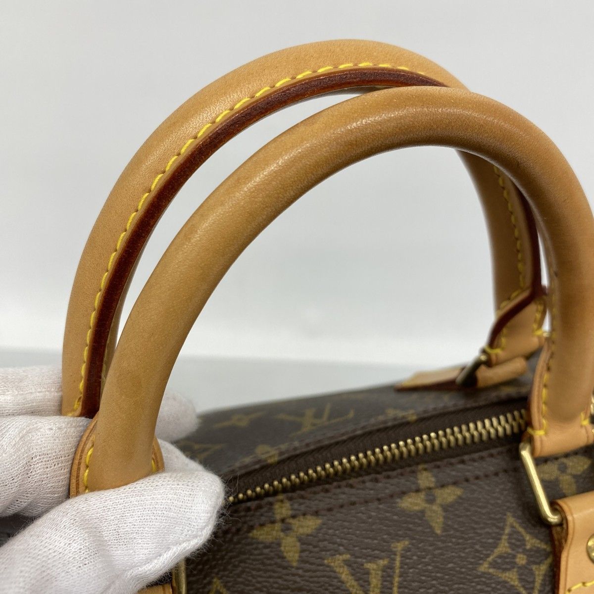 Louis Vuitton Handbag Monogram Speedy 40 Brown — view 8