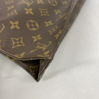 Louis Vuitton Tote Monogram Sac Plat Brown — view 6
