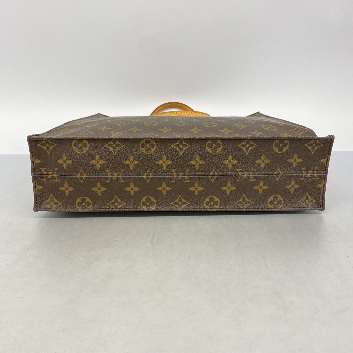 Louis Vuitton Tote Monogram Sac Plat Brown — view 3