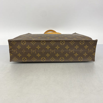 Louis Vuitton Tote Monogram Sac Plat Brown — view 3
