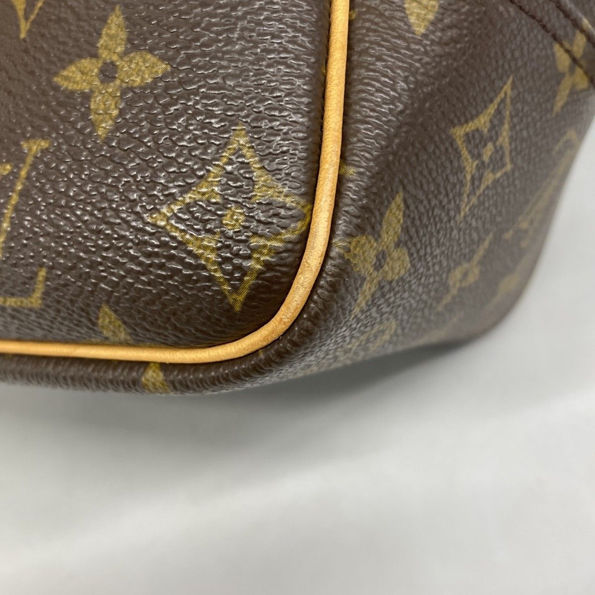 Louis Vuitton Handbag Monogram Deauville Brown — view 6
