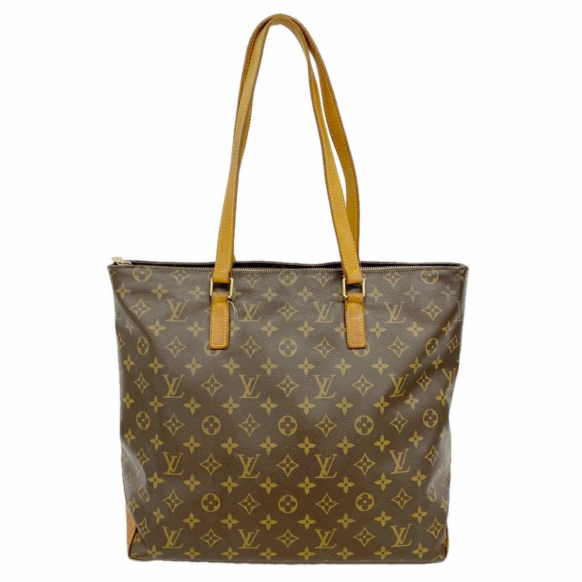Louis Vuitton Tote Monogram Cabas Mezzo Brown